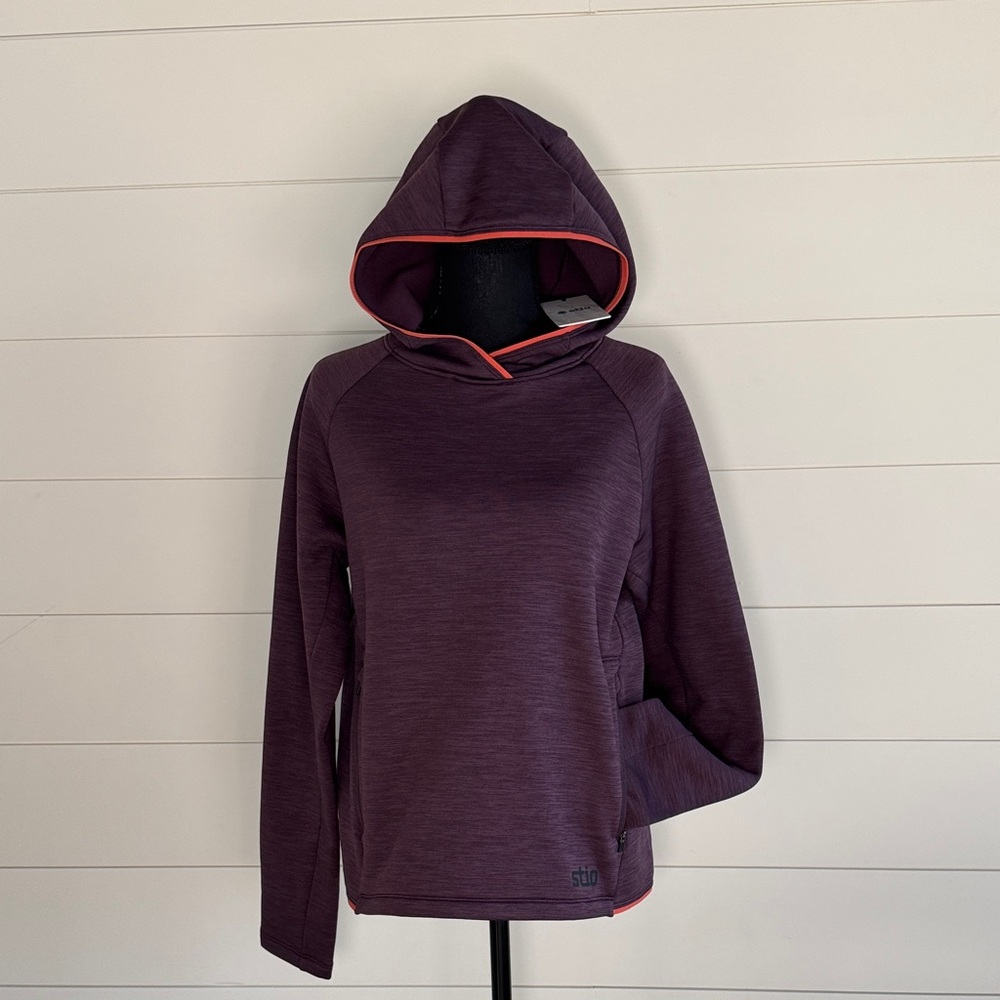 Stio Women's Power Glide Stretch
Hoodie NWT Size Medium Huckleberry - Picture 4 of 14